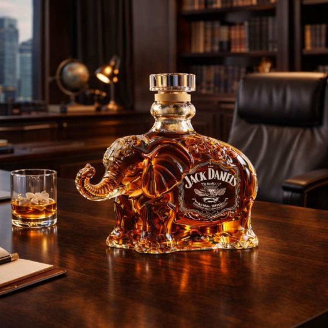 Bottiglia di whisky Jack Daniel’s – Edizione Elefante