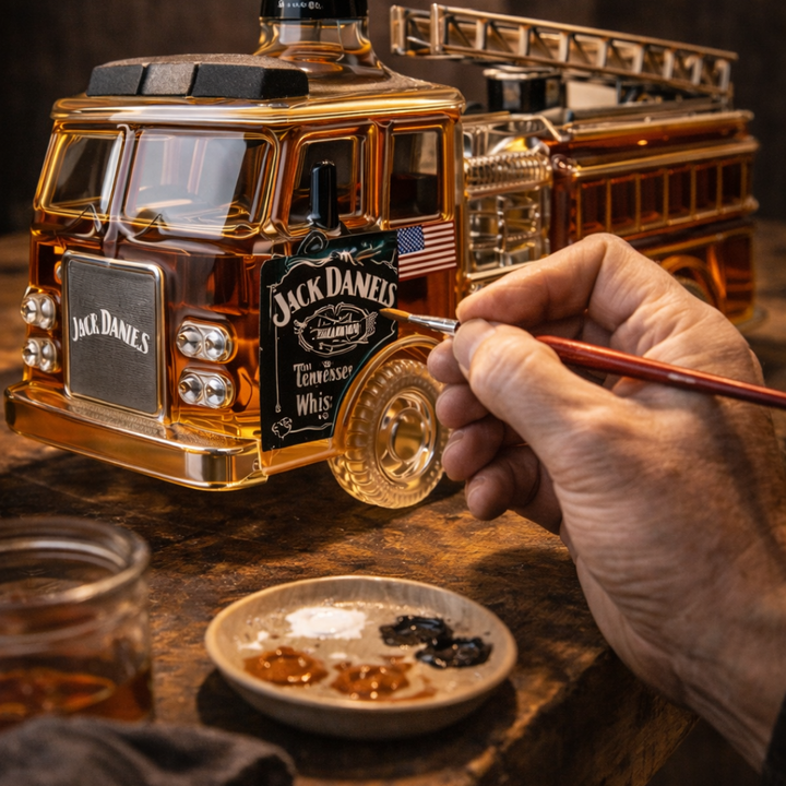 Bottiglie di whisky Jack Daniel&