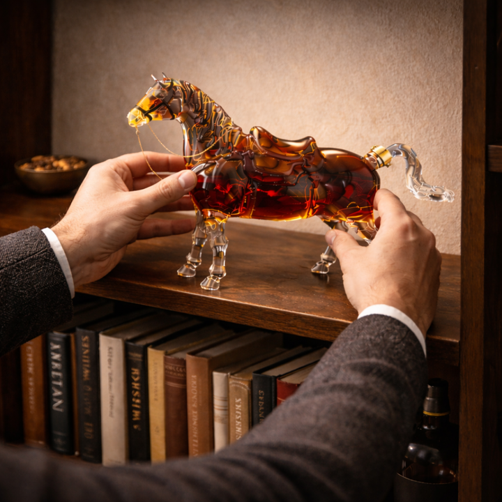 Bottiglia di whisky - Edizione Cavallo
