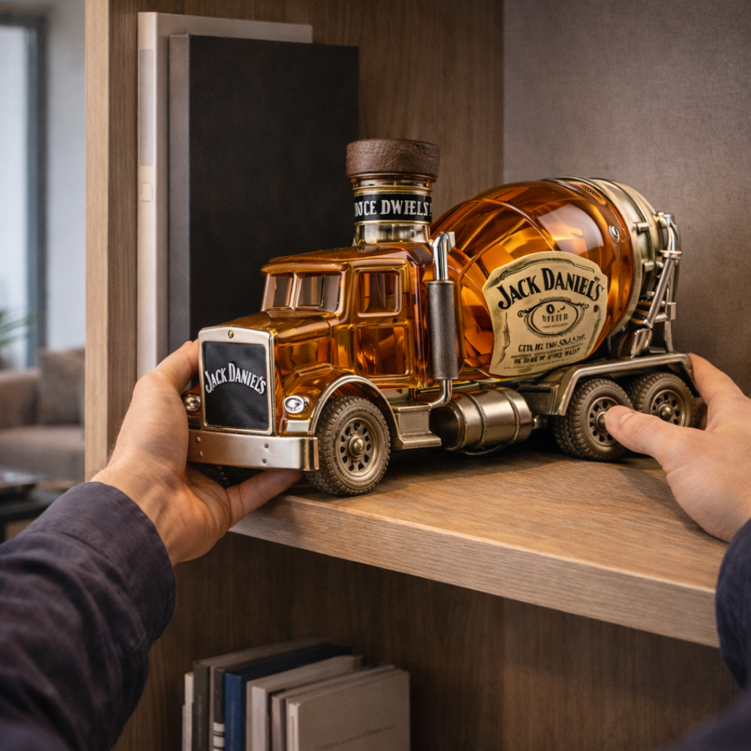 Bottiglia di whisky Jack Daniel&
