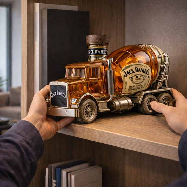 Bottiglia di whisky Jack Daniel&
