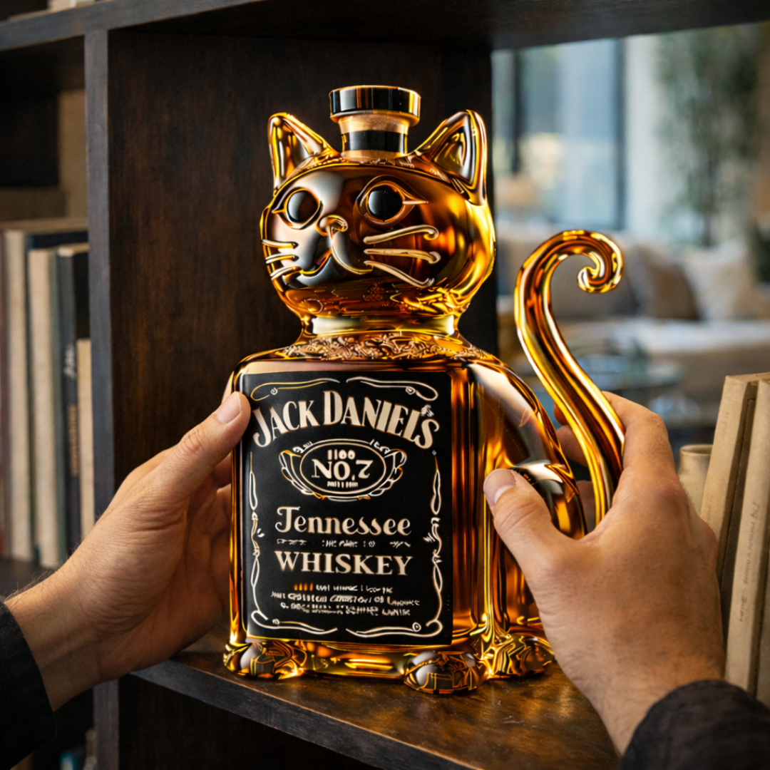 Bottiglie di Whisky – Edizione Gatto
