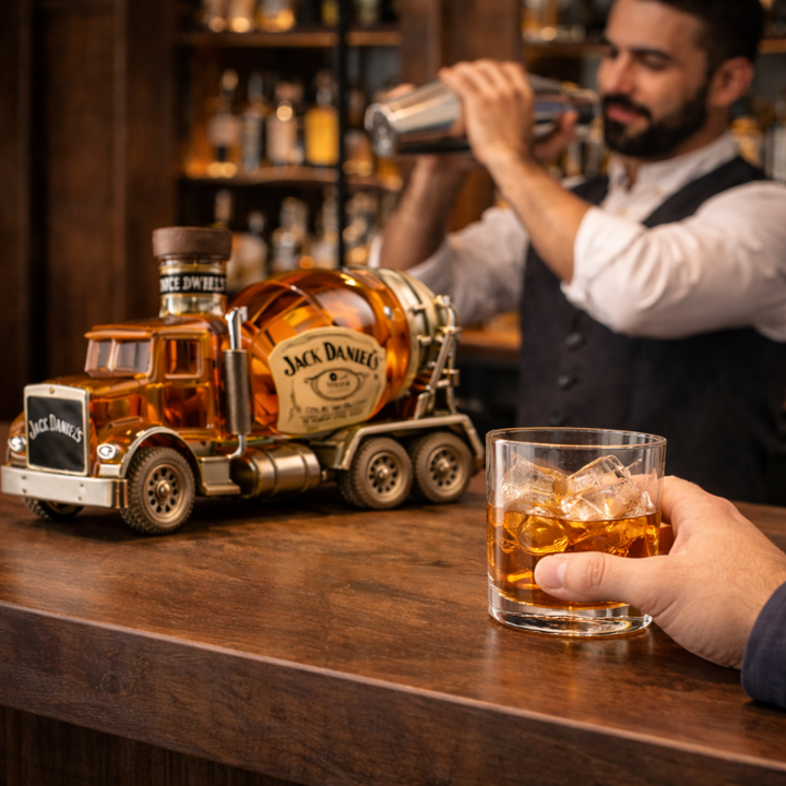 Bottiglia di whisky Jack Daniel&