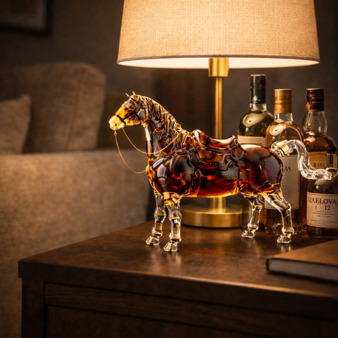 Bottiglia di whisky - Edizione Cavallo