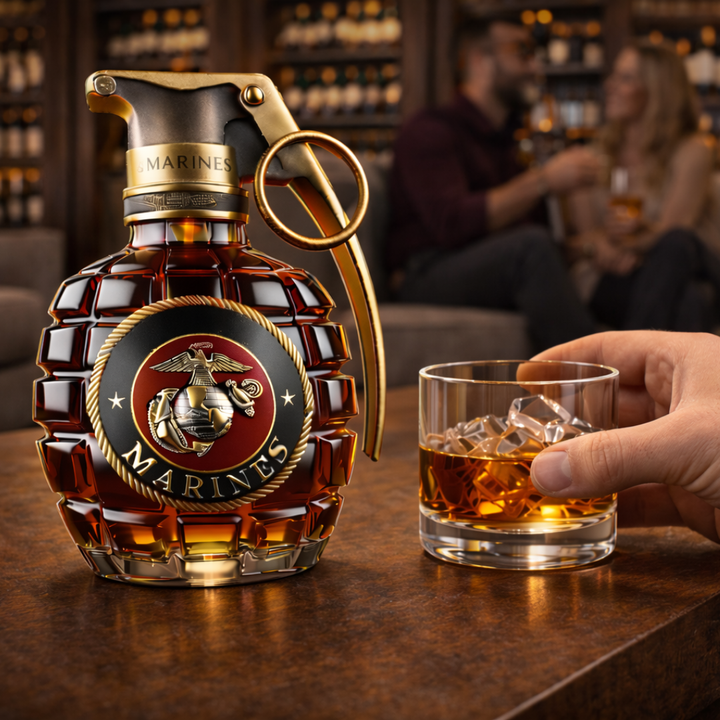 Bottiglia di whisky – Edizione Granata