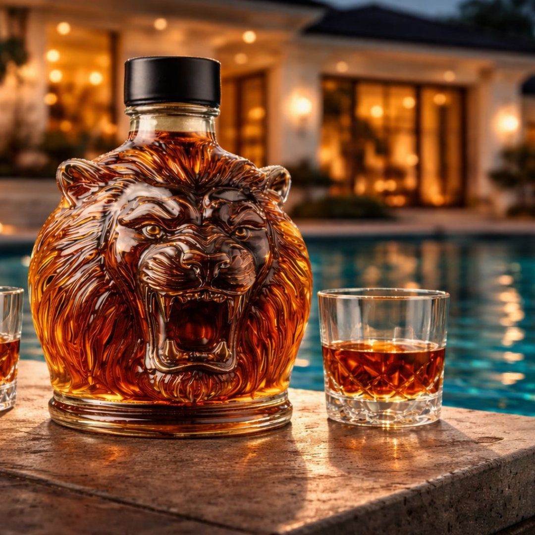 Bottiglia di whisky – Edizione Leone