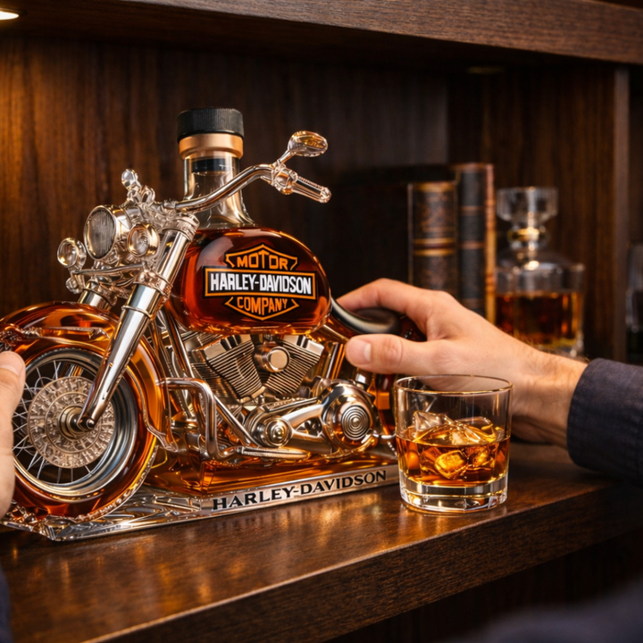 Bottiglia di whisky – Edizione Harley-Davidson