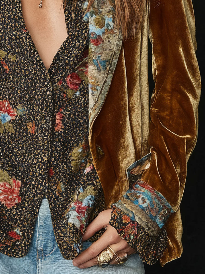 Marcelline | Blazer Floreale Vintage - immagine 4