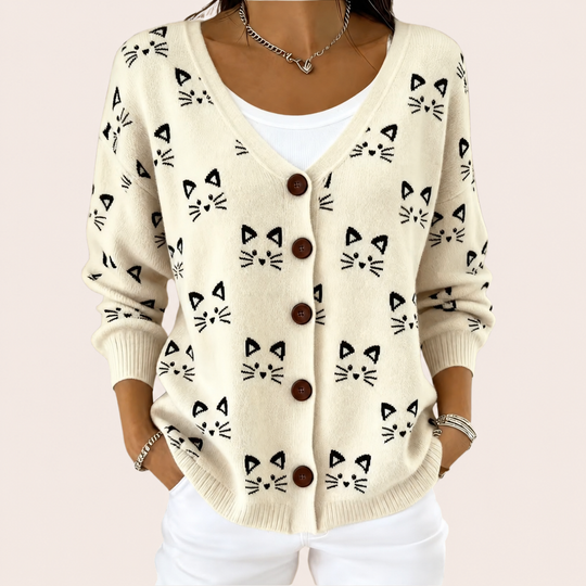 Adele - giacca in maglia con bottoni