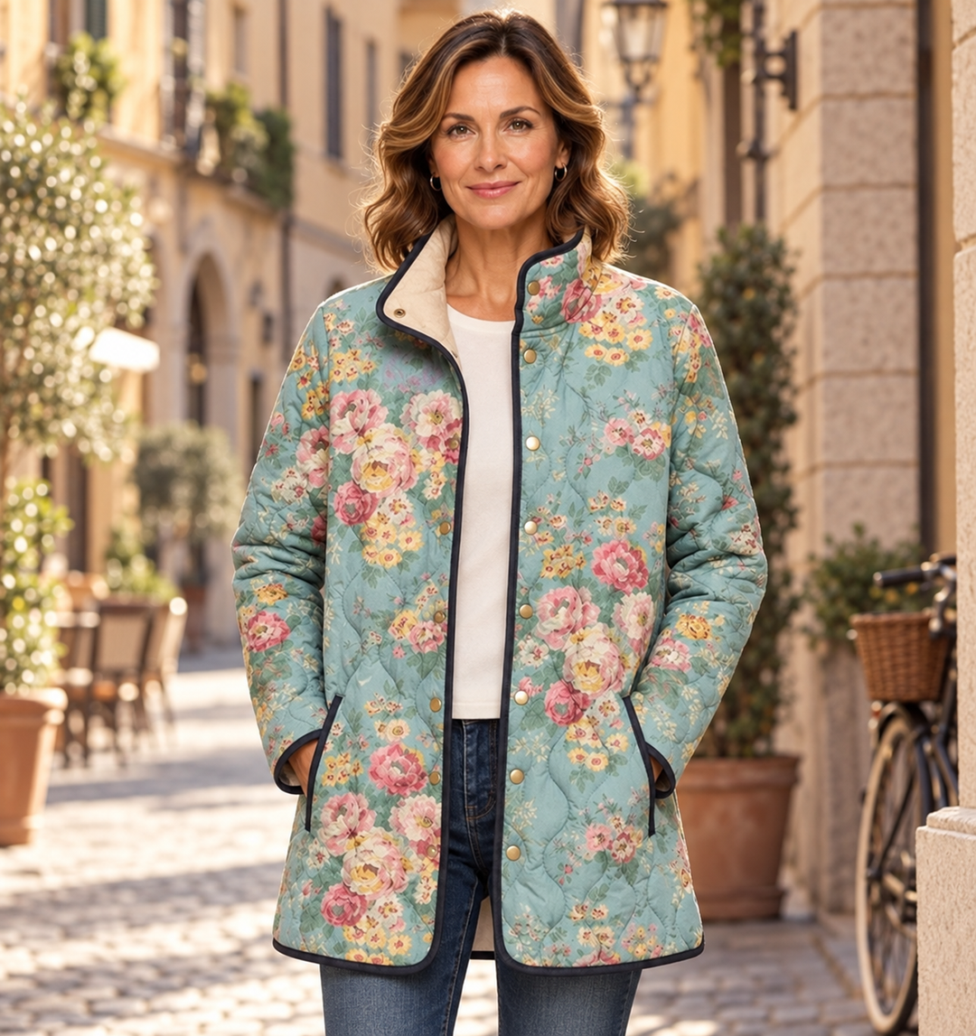 Arianna - giacca in ambientazione Milano