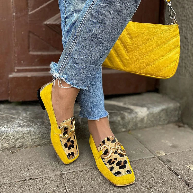 Assunta | Mocassini con Stampa Animalier - immagine 2