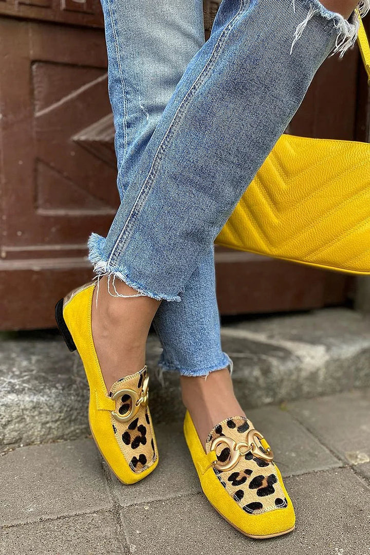 Assunta | Mocassini con Stampa Animalier - immagine 3