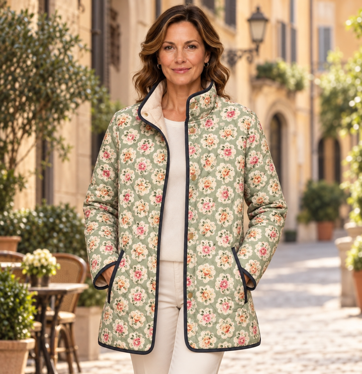 Cinzia - giacca in ambientazione Milano