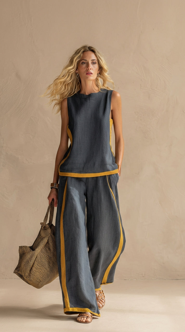 Paula™ - Set in lino e cotone