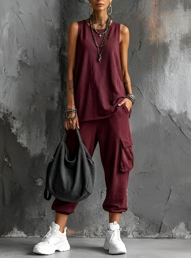 Valentina | Set Casual Comodo con Tasche