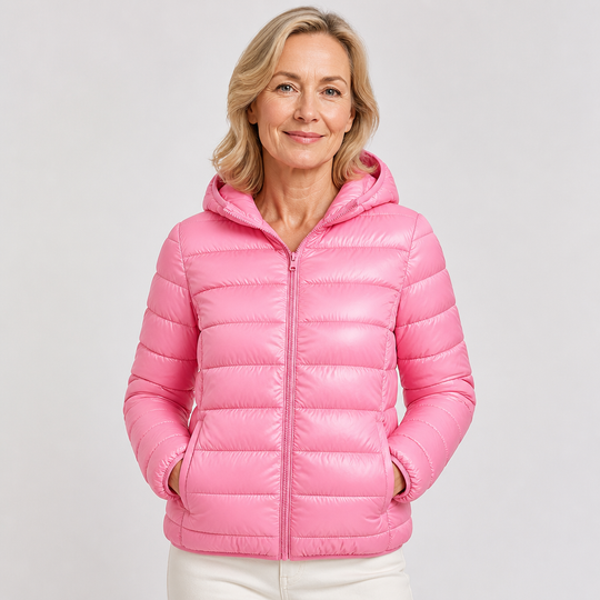 Loredana | Giacca Trapuntata Leggera Rosa - immagine 1