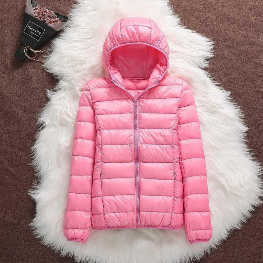 Loredana | Giacca Trapuntata Leggera Rosa - immagine 3