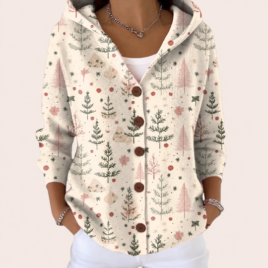 Marcella - giacca in maglia con cappuccio