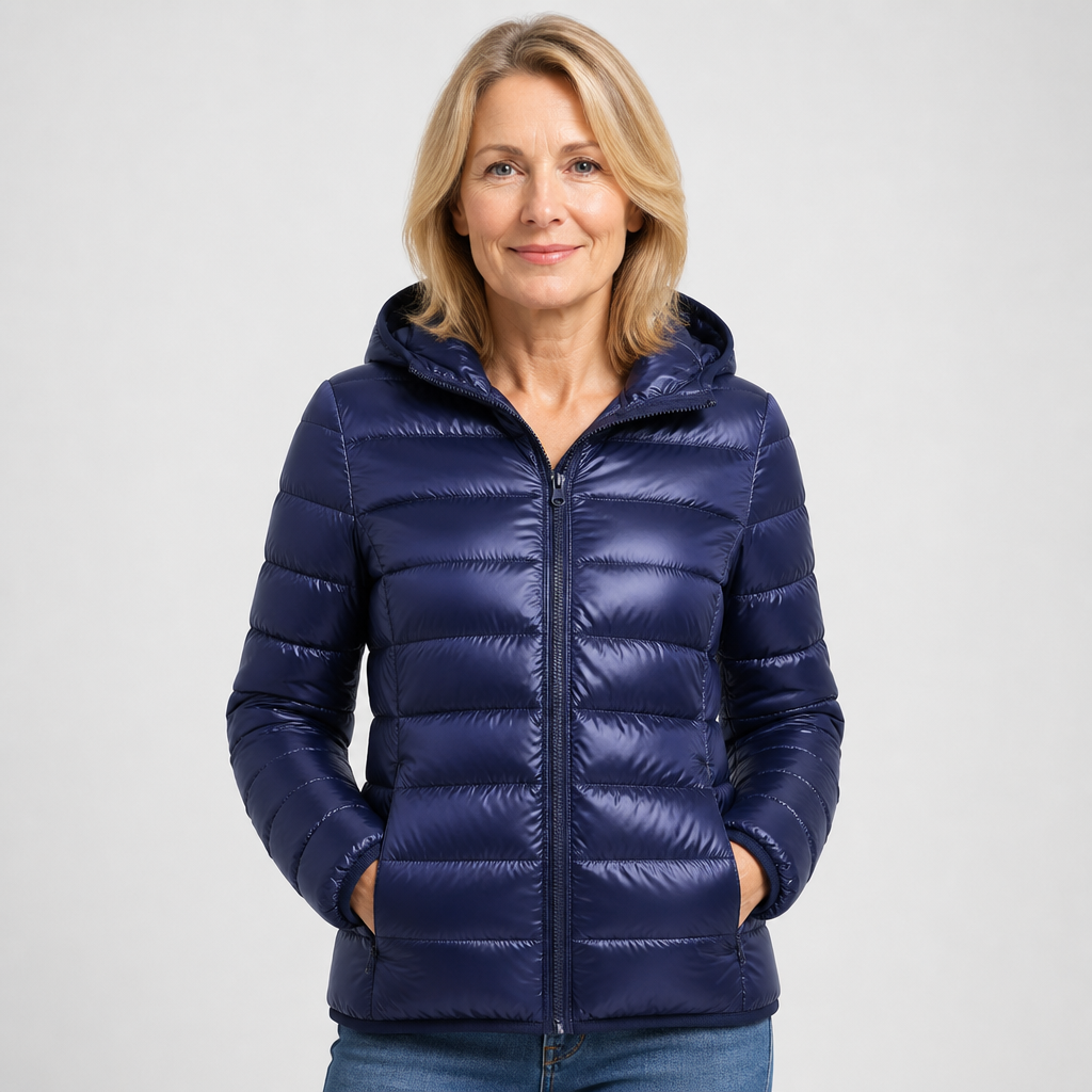Margherita | Giacca Trapuntata Leggera Blu Navy - immagine 1