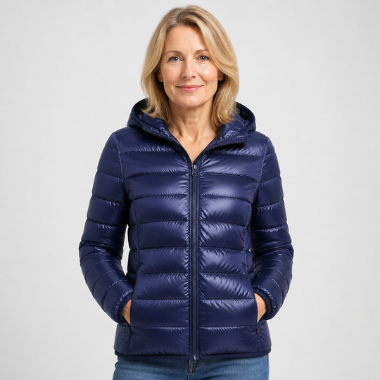 Margherita | Giacca Trapuntata Leggera Blu Navy - immagine 1