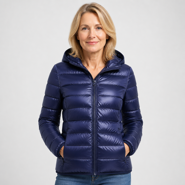 Margherita | Giacca Trapuntata Leggera Blu Navy - immagine 1