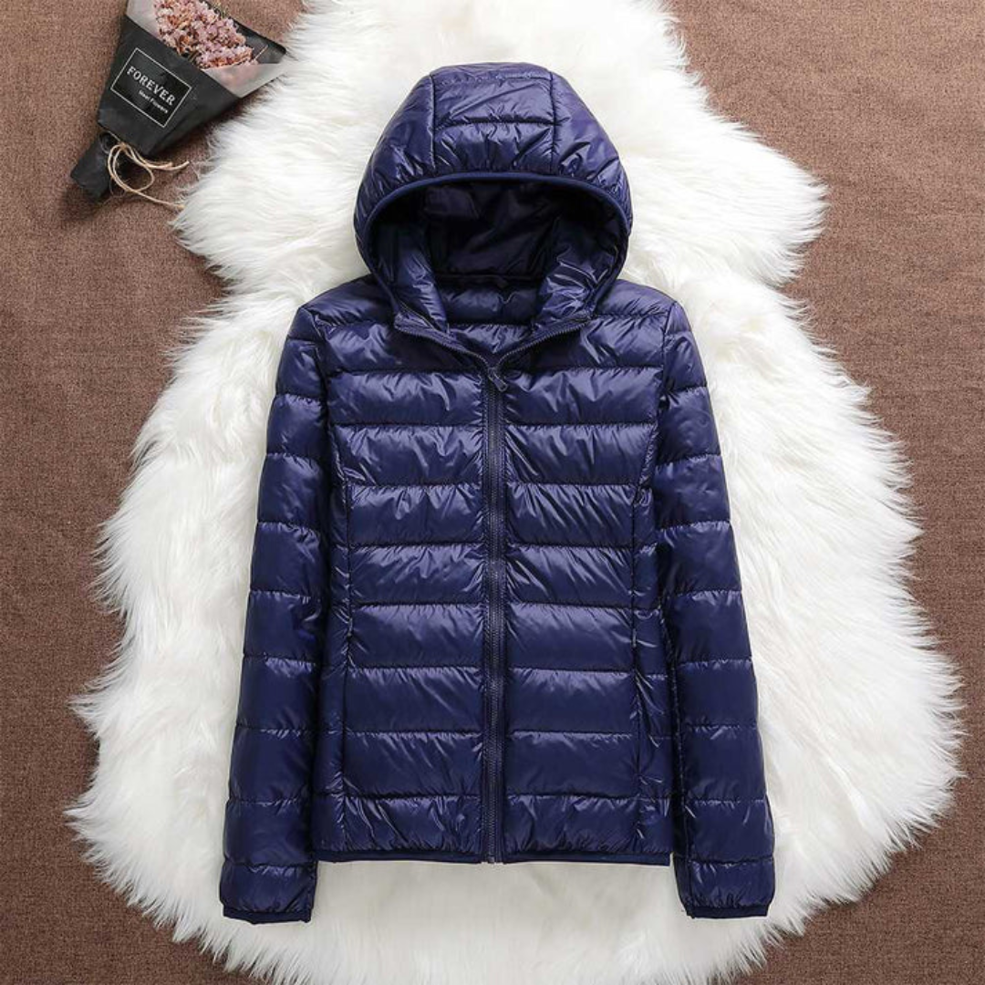 Margherita | Giacca Trapuntata Leggera Blu Navy - immagine 3