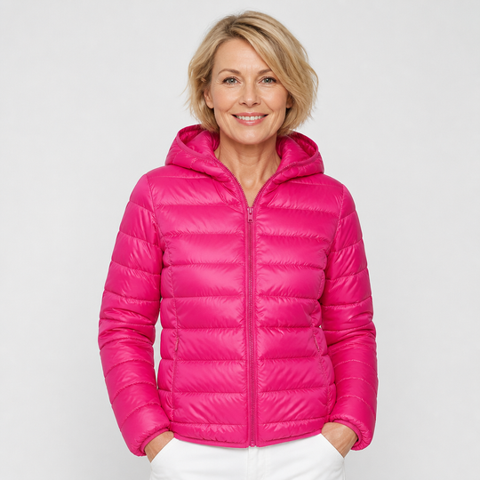 Marina | Giacca Trapuntata Leggera Fucsia - immagine 1