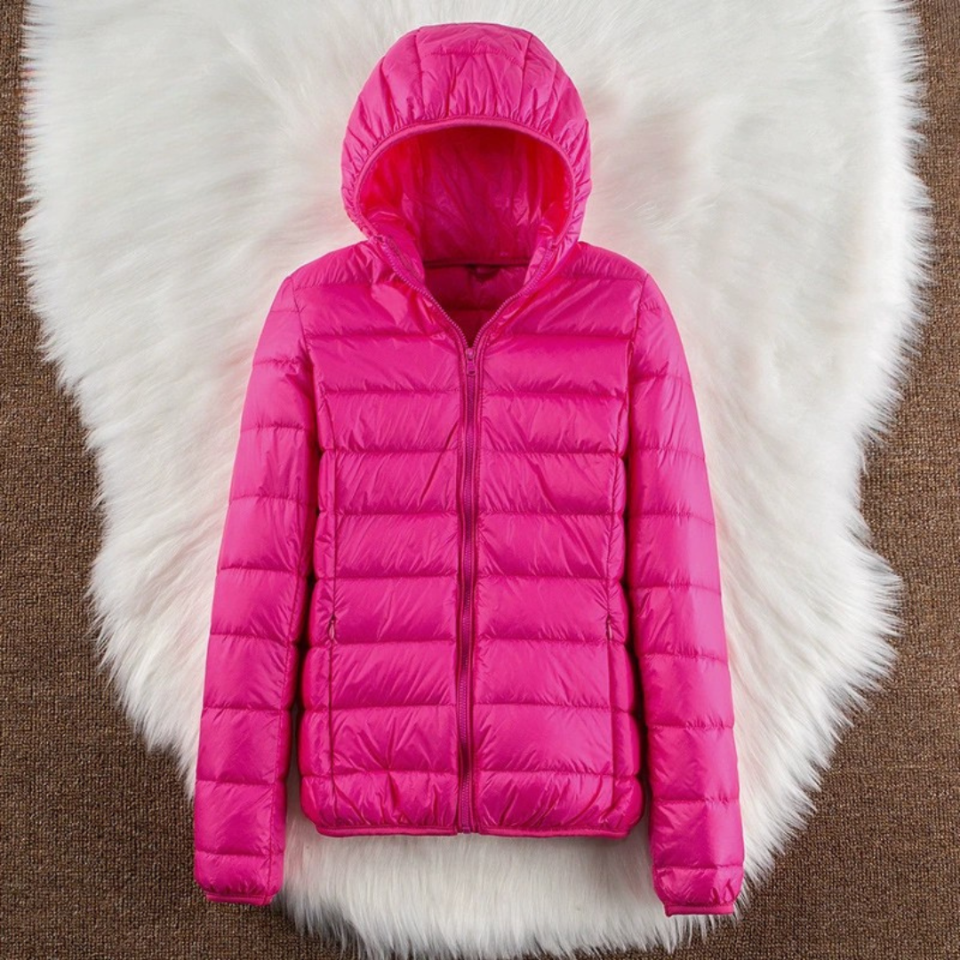 Marina | Giacca Trapuntata Leggera Fucsia - immagine 3