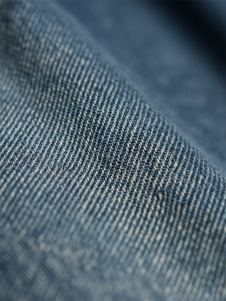 Karen | Abito Maxi Vintage in Denim Effetto Cotone